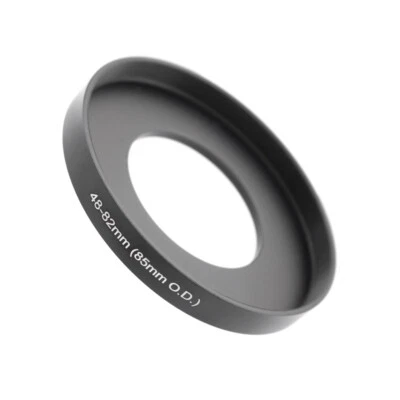 Step-Up Filter Ring 48/49/52/55/58/62/77/82-82mm To 85mm Matte Box Adapter Ring
