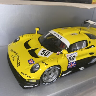マルモページです＊Ｎｏ．1 Chrono H1070 Lotus Elise GT1 Yellow Franck Muller 1:18 Scale RARE
