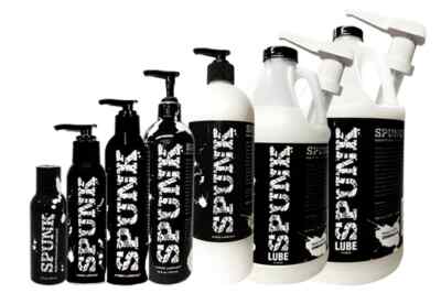 SPUNK Lube Hybrid Water & Silicone Based Personal Jizz Cum Lubricant - 1  Gallon!