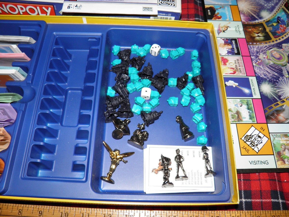 Monopoly Disney Edition #19643 2008 Hasbro Parker Brothers w