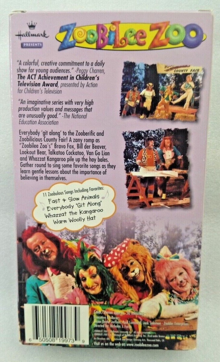 Zoobilee Zoo - V. 1 (VHS, 1994) for sale online | eBay