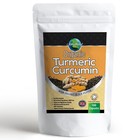 Organic Turmeric and Black Pepper Capsules High Strength 1550mg, Vegan, Curcumin