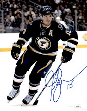 Jamie Langenbrunner Signed St Louis Blues 8x10 Photo JSA COA