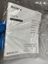 Sony LCD TV Bravia Operating Instructions 201...