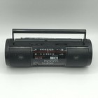 Vintage Suntone Boom Tube Stereo MCI AM/FM Radio Black Antenna Headphone Jack