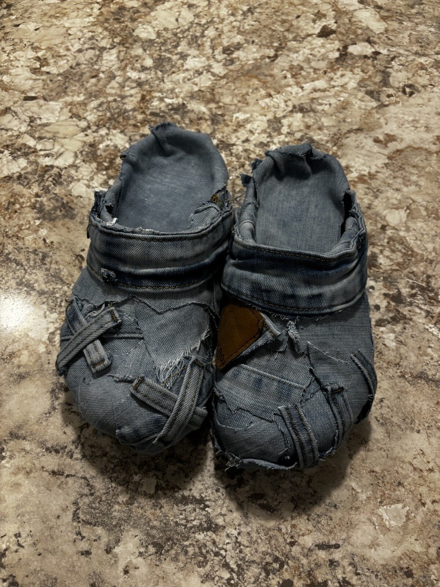 Custom Made Denim Crocs | eBay