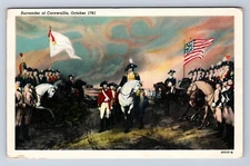 VINTAGE SURRENDER OF CORNWALLISOCTOBER 1781 POSTCARD AA