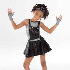 Revolution Dancewear What's My Name Costume Size Medium Child RC19742 NEW