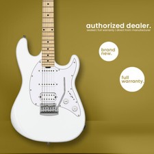 Sterling By Music Man | Cutlass Ct20hss Electric Guitar | Canvas White