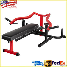 Weight Bench Chest Press Machine Adjustable with Independent Converging Arms USA