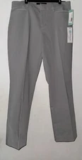 Liverpool Stitch Fix Women's Harper Boot Cut Dress Pant Light Gray 8/29