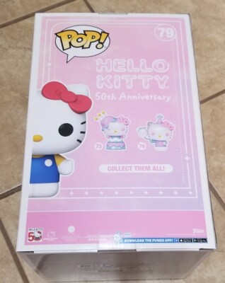JUMBO Funko Pop! Sanrio Hello Kitty 50th Anniversary Vinyl Figure