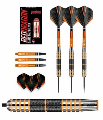 Red Dragon Darts - Amberjack 11 90% Tungsten 30g (Steel Dart) Dartpfeile NEU