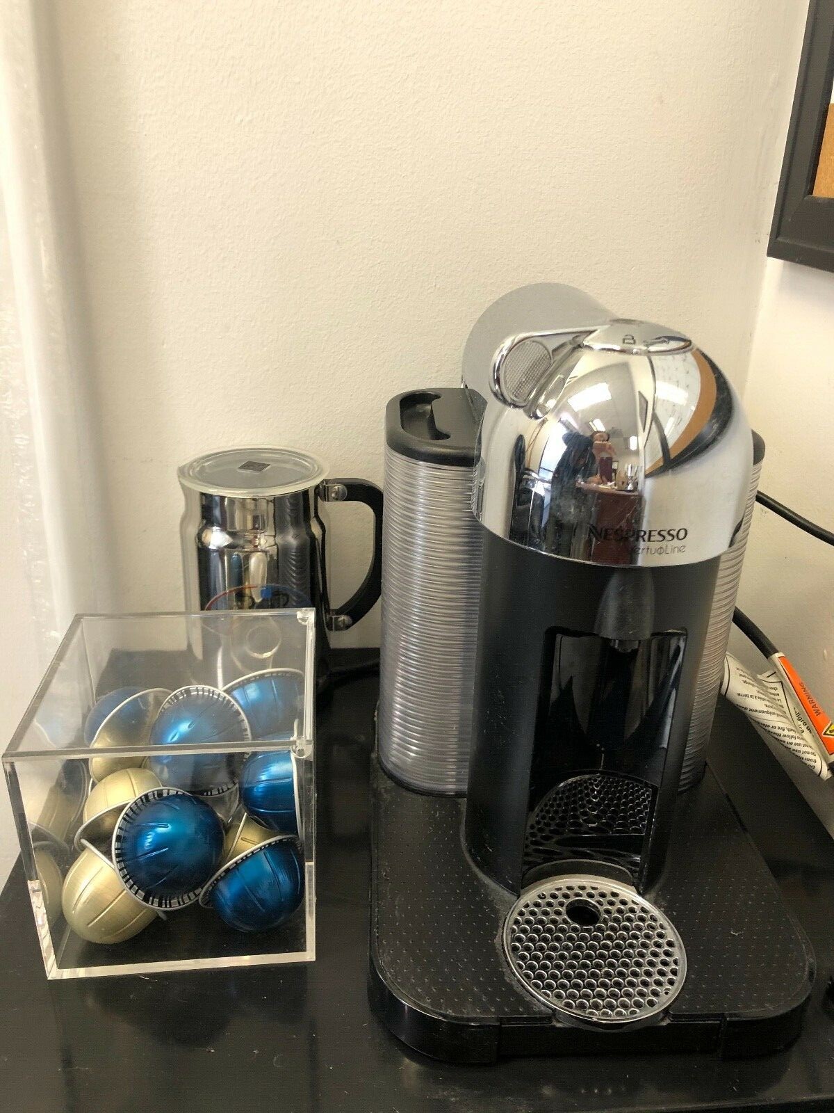 Nespresso Vertuo Coffee and Espresso Maker Breville Aeroccino3