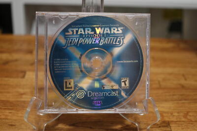 Star Wars Episode I: Jedi Power Battles - For Sega Dreamcast - Tested Disc Only