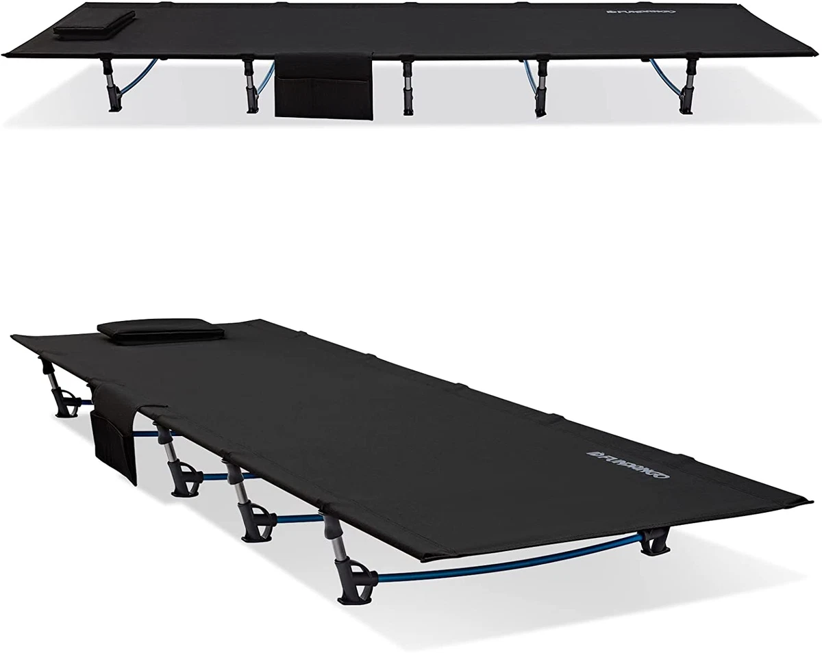 Extra long top camping cot