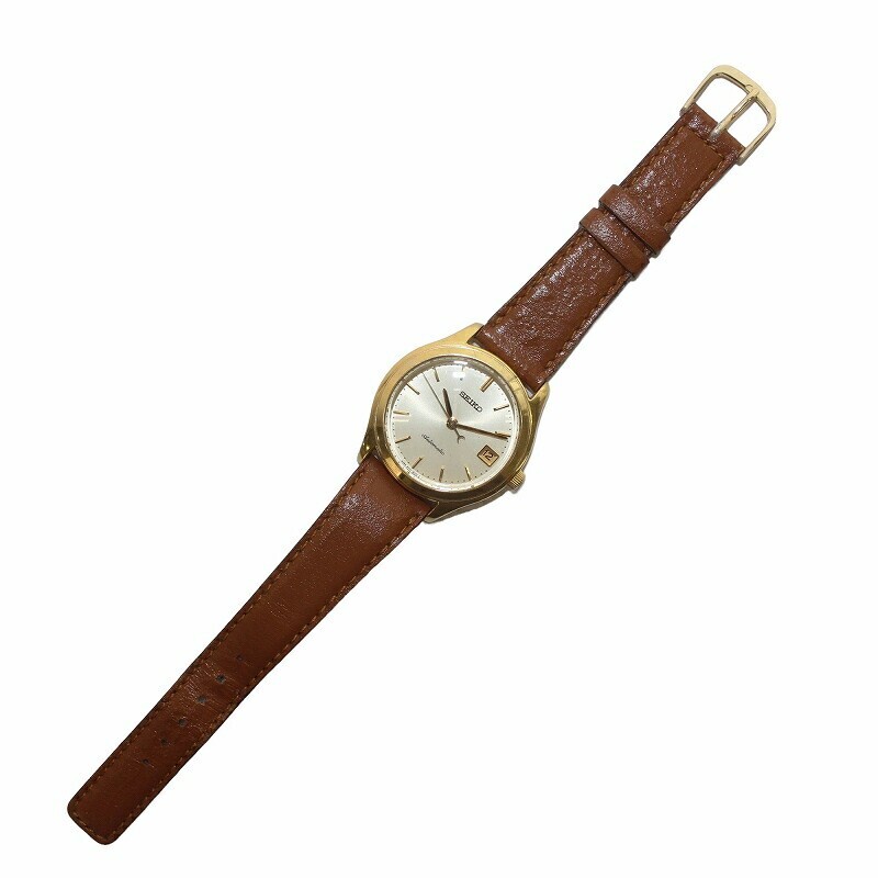 9938サカナおまとめ商品 Seiko 4S35-8000 Automatic Analog White Dial Date Men's Watch