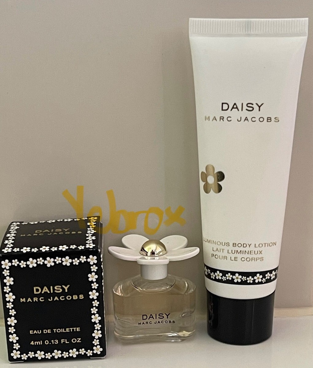2pc Marc Jacobs Daisy EDT MINI Splash 4ml & Perfumed Body Lotion