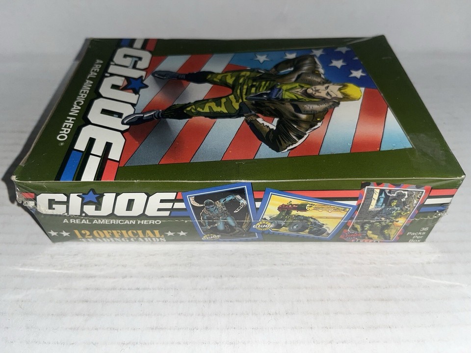 1991 Impel GI Joe Trading Cards, Factory Sealed Box 36 Packs
