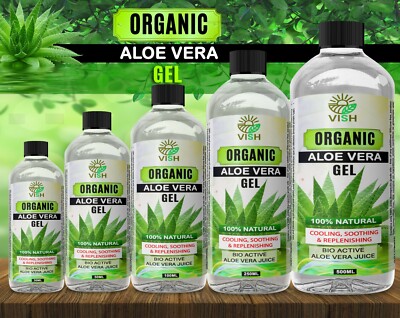 Aloe Vera Gel - 99% Naturally Bio-Active Aloe Vera - Various Sizes  Available! UK | eBay