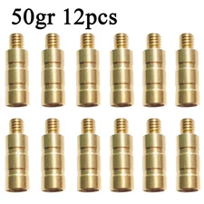 12 X 50 Grain Arrow Copper Weight Balance Screw Point Inserts Archery Accessory