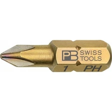 PB Swiss PB C6.190/1 Precision Bit, Design, PH1, L - 25 mm