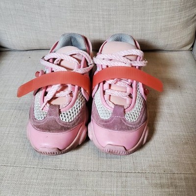 Moschino Toy Pink Teddy Bear Sneakers Size 37