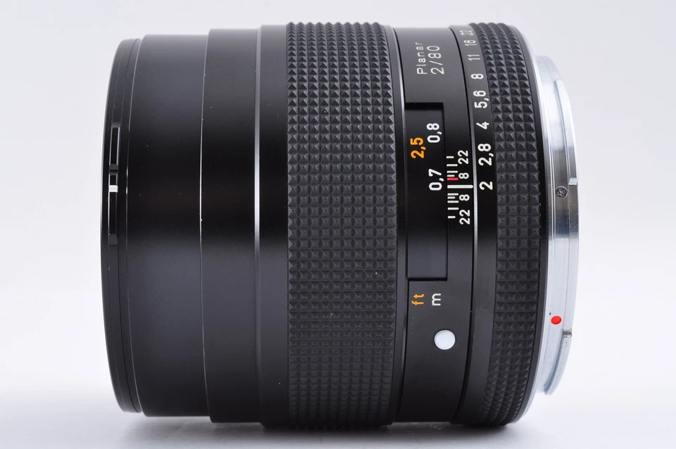 [COMO NUEVO] Lente Contax Carl Zeiss Planar T* 80 mm F/2 para 645 de JAPÓN - Imagen 4 de 4