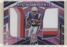 2019 Spectra Rising Rookie Materials Neon Pink Prizm 7/15 Damien Harris uk2