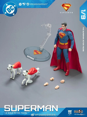 Fondjoy 1/9 Movie Series Superman Deluxe Edition Action Figures Authentic