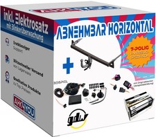 GDW AHK für Fiat Punto EVO 09-11 hori. abnehmbar + 7-pol BRINK ES SPEZ