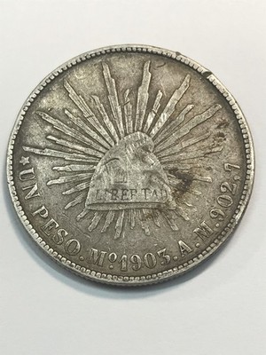 1903 Mexico 1 Peso Silver - Nice, You Grade It (#Hx95)