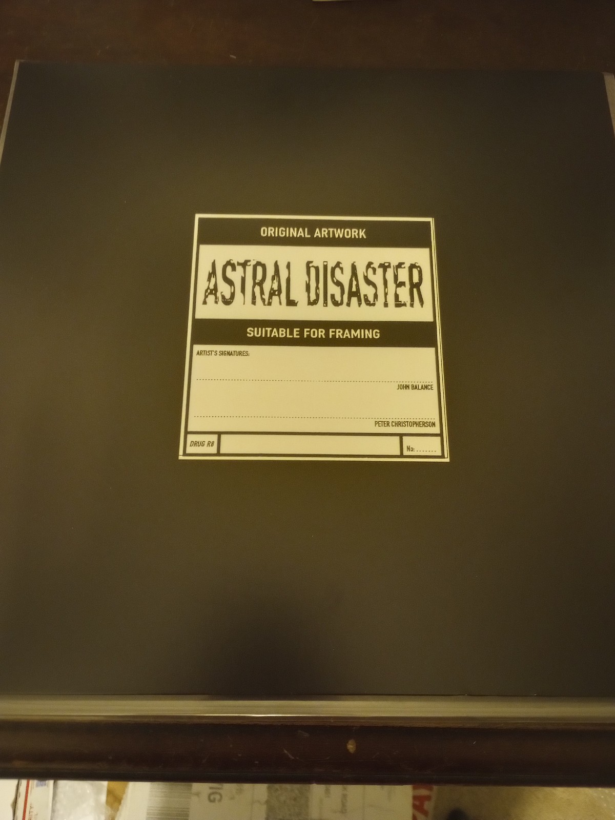 Coil - Astral Disaster LP (Black, Edition 2, 2016)