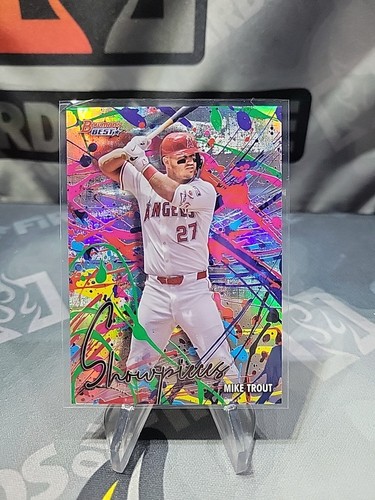 2024 Bowman's Best Mike Trout #BS-1 Showpieces - Angels - Picture 1 of 2