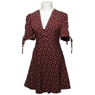 Glamorous Petite, Kleid, Größe: 34, PETITE, Rot/Weiß, Polyester, Blumen #EBk