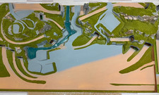 Noch Fertiggelände-SET  84830, 84350, 84320 Spur N Baden-Baden + 2 Anbauteile