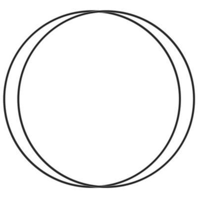 Showingo O-Ring Gasket Seals Replacement for Gamma2 Vittles Vault 9'' lids...