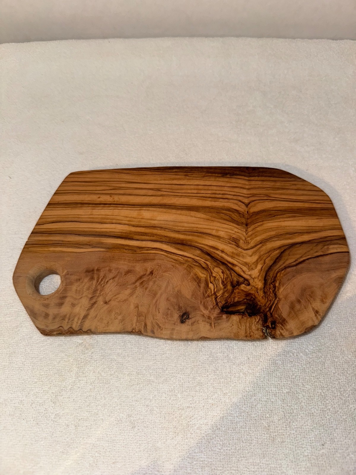 Olive Wood Cutting Board Bread Cheese Serving Tray Charcuterie Platter