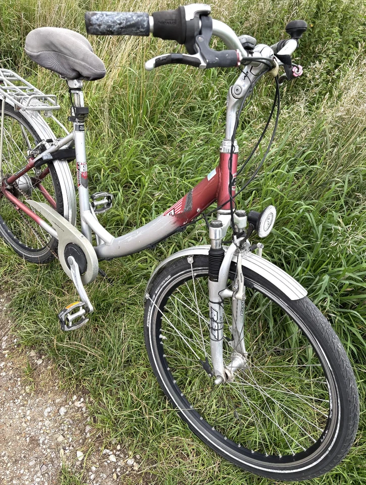 Bavaria 8-Gang Alu Damen Cityrad, 26‘ Verkehrssicher, fährt, schaltet,bremst gut - Bild 3 von 4