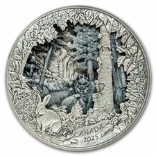 2025 Canada Silver $175 Predator or Prey in Shadow Box (R&D Lab)