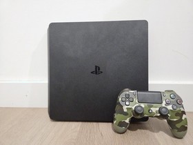 Sony PS4 Slim + Camouflage Controller + Original Box &ndash; Great Condition