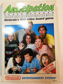 Anticipation (Nintendo Entertainment System, 1988) NES Video Board Game