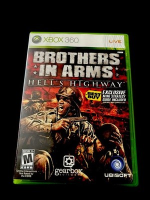 Brothers in Arms: Hell's Highway (Xbox 360, 2008) Complete Tested Working