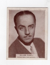 Wills Australia Famous Film Stars #26 William Powell