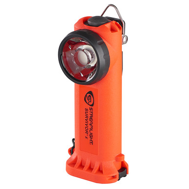 Streamlight Survivor X USB Right Angled Fire Flashlight Gear D-ring 250 Lumens