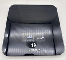 Healthkeep Digital Bathroom Scales For Body Weight Scale Black w/Battery READ..