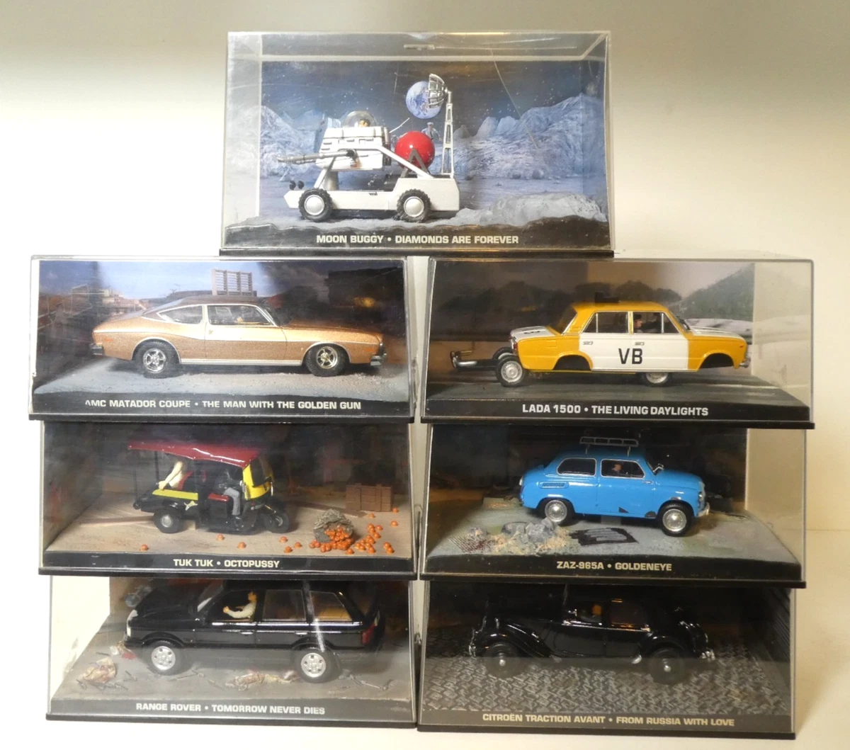 Tuk Tuk James Bond Octopussy - Modèle 1/43 IXO Fabbri - Collection