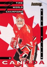 CHAD ALLAN 1995 Donruss Team Canada #4 Defenseman National Junior Hockey Card
