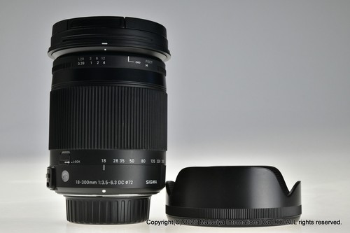 SIGMA 18-300mm f/3.5-6.3 DC MACRO OS HSM 014 Contemporary for Nikon Excellent