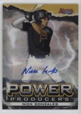 2020 Bowman's Best Power Producers Auto /99 Nick Gonzales #PP-NG Auto 0n84